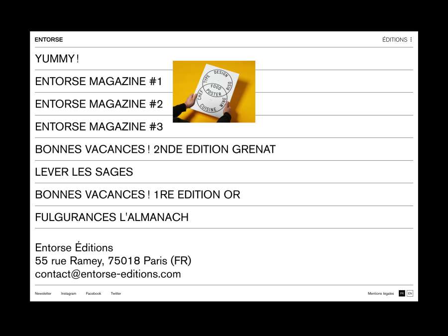 Entorse Éditions